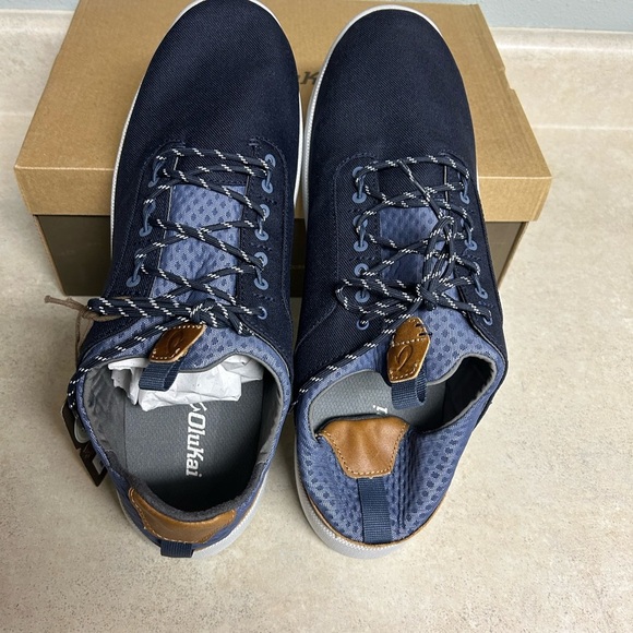 Men's Navy Casual Sneakers nanea li- blue depth size 14 waterproof - Picture 5 of 6